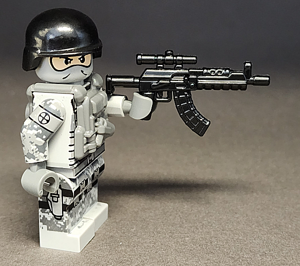 Lego Custom Accessoires Armes à feu CombatBrick Army M16﻿-A1