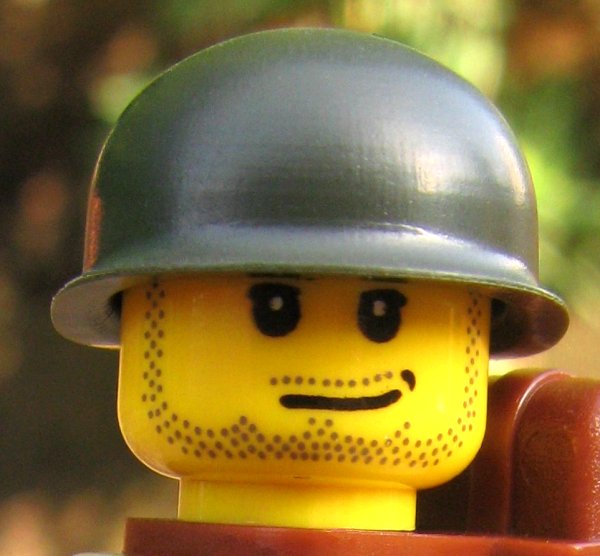 lego ww2 american helmets