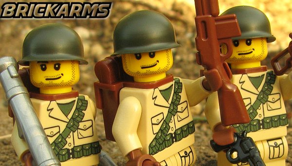 lego ww2 american helmets