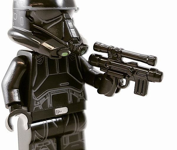 Bricks Star Wars Clone Trooper 12x Rifle Long Blaster Replicant Gun fits to mini 