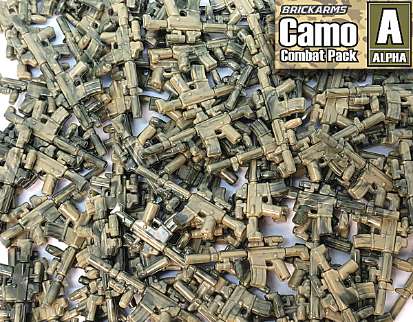 BRICKARMS Camo Combat Pack ALPHA compatible with Lego® 