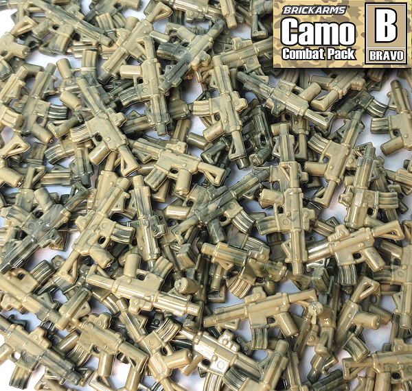 Brickarms CAMO COMBAT PACK BRAVO set di armi custom per LEGO ® figure 