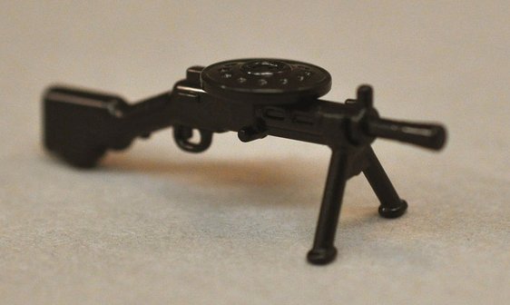 Brickarms Russian Dp 28 Machine Gun Ww2 Lego Minifigure Weapon