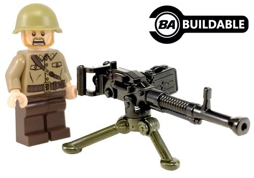 Brickarms Dshk Russisch Schwer Maschine Pistole Passend Lego Neu 