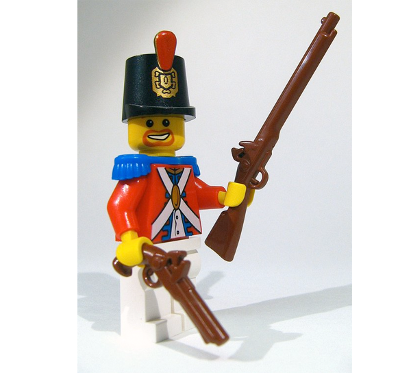 Pirate Rifle Army Soldier Gun Weapon NEW Lego Minifig BLACK FLINTLOCK MUSKET 