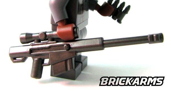M82 .50 Caliber Sniper Rifle Compatible With Brick Minifigures