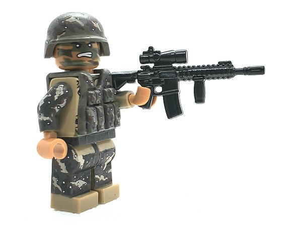 BrickArms Modern Combat - Assault Pack LEGO Minifigure Weapons Pack v3
