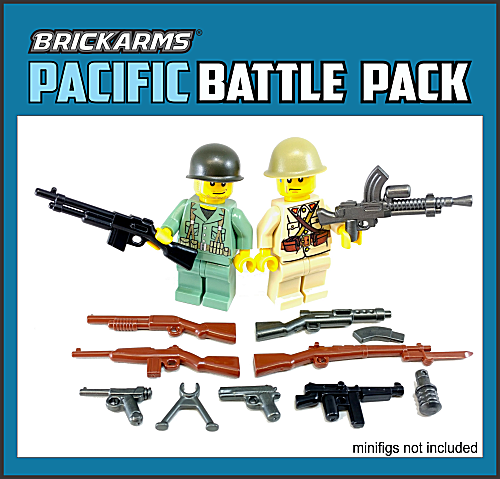 BrickArms WWII Pacific Pack Pack LEGO 