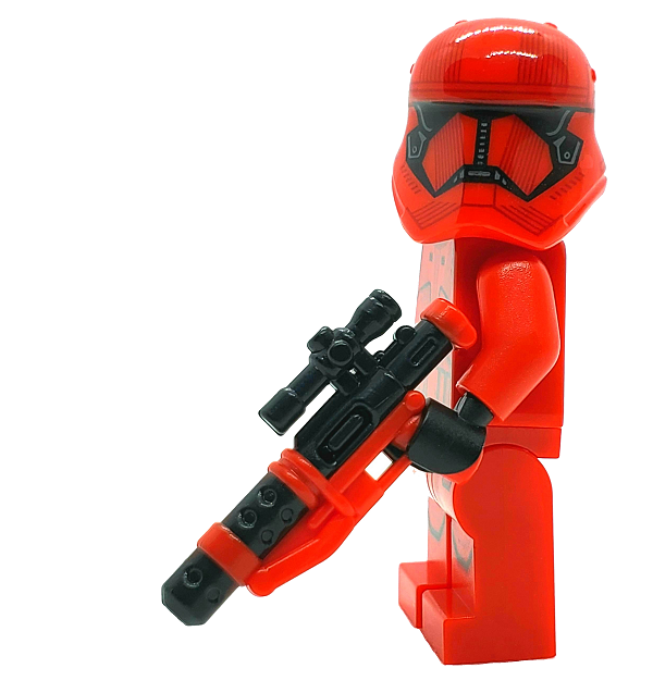 BrickArms Trooper Gear Blaster Rifle Weapons for Brick Minifigures 