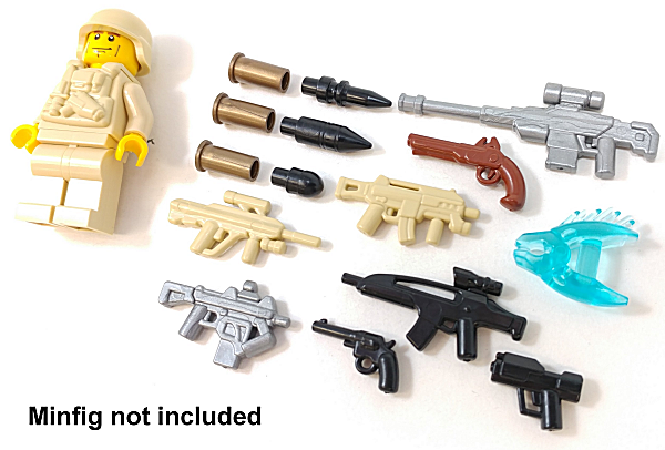 Details about   Brickarms Value Pack 09 Fits Lego Minifigures 