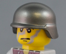 Brickarms Modern Comabat Helmet for Lego Minifigures Black 5 Pack 